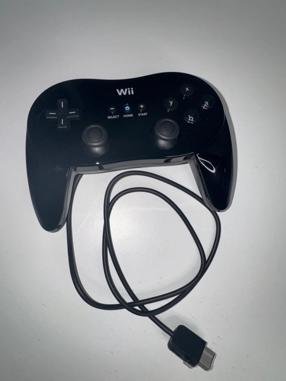 Nintendo Wii Classic Controller Black Wired